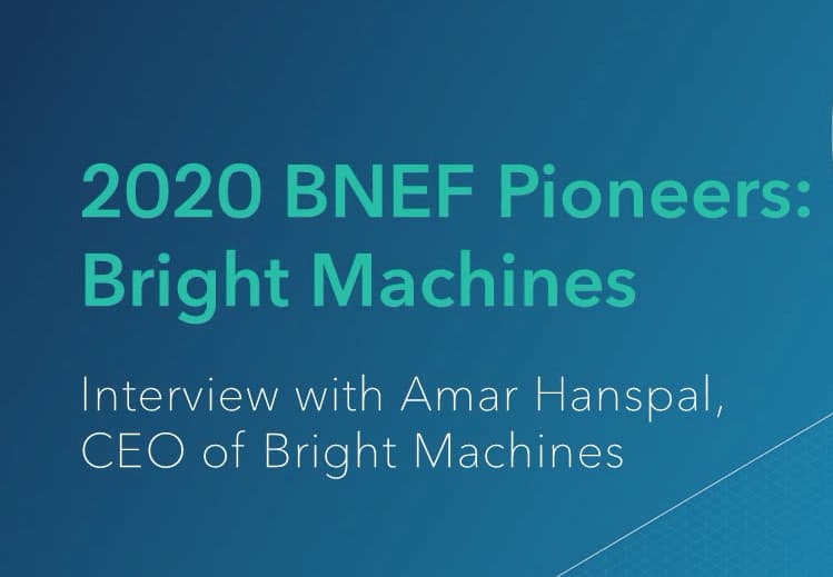 Bright Machines 2020 BloombergNEF Pioneer 